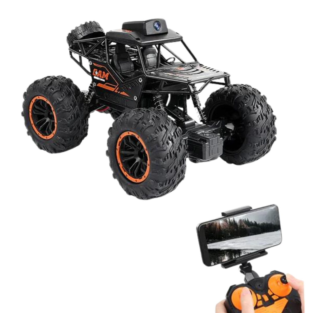 Carro de Controle Remoto com Câmera 720P