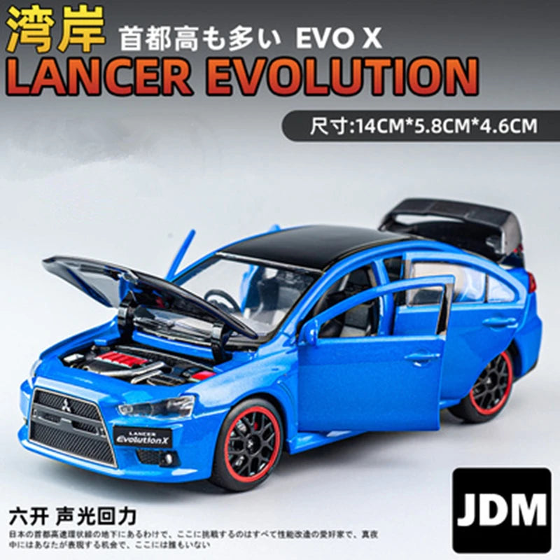 Mitsubishi Lancer Evo - Escala 1:32