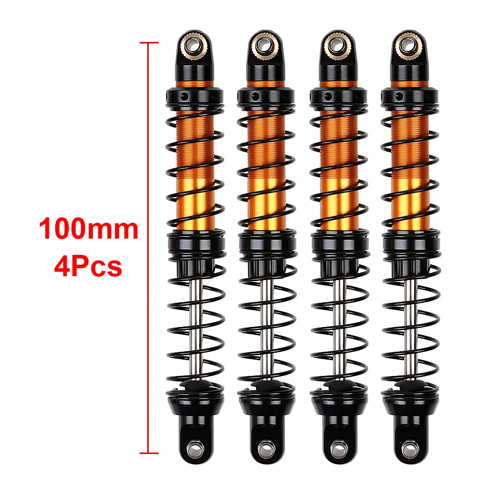 Amortecedor INJOR de Alumínio a Óleo para Carros de RC – 70/80/90/100/110/120mm.