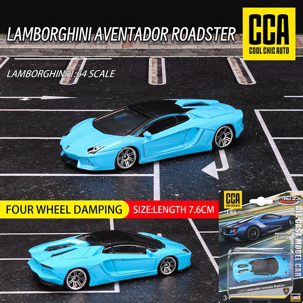 BMW M4 - Z4 - M850I - M4 - GT3 - Modelo de Carro fundido em liga metálica - Escala: 1:64