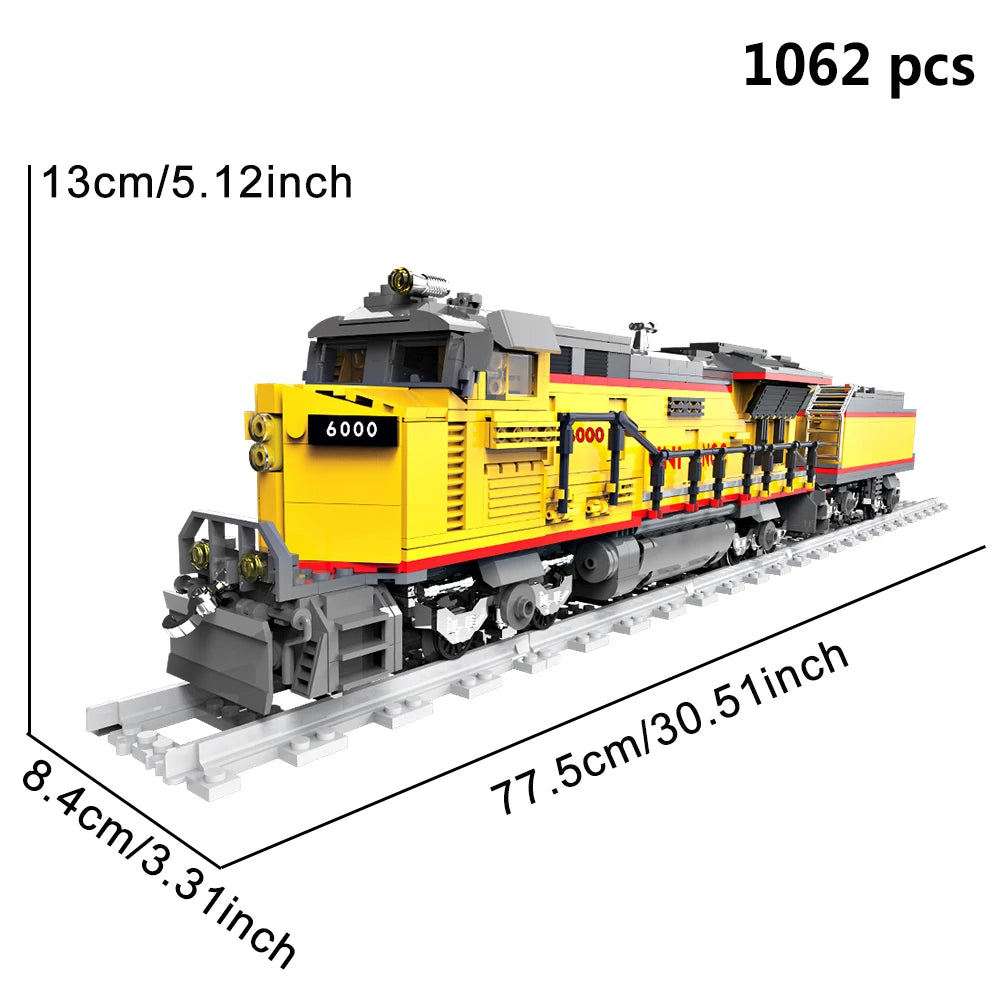 Locomotiva de Montar - AC6000CW - 1062pcs