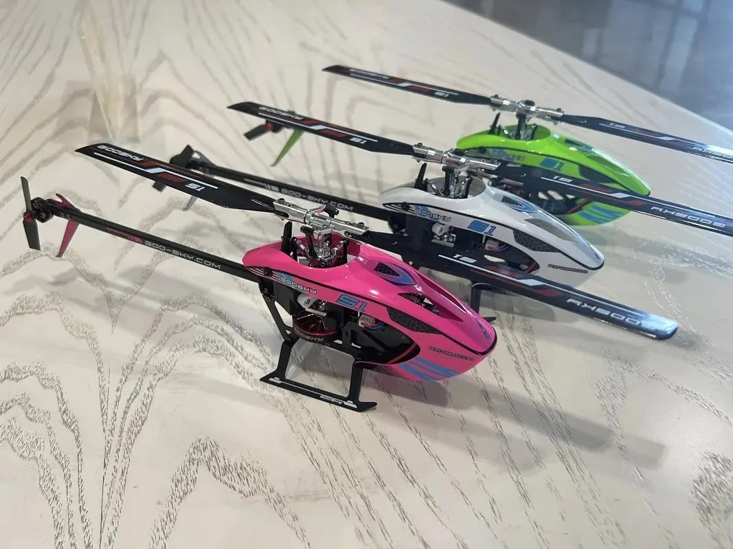 Goosky S1 – Helicóptero RC 3D de Alta Performance