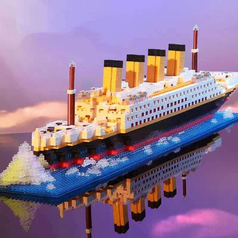Navio de Cruzeiro Titanic - Contrução por blocos.