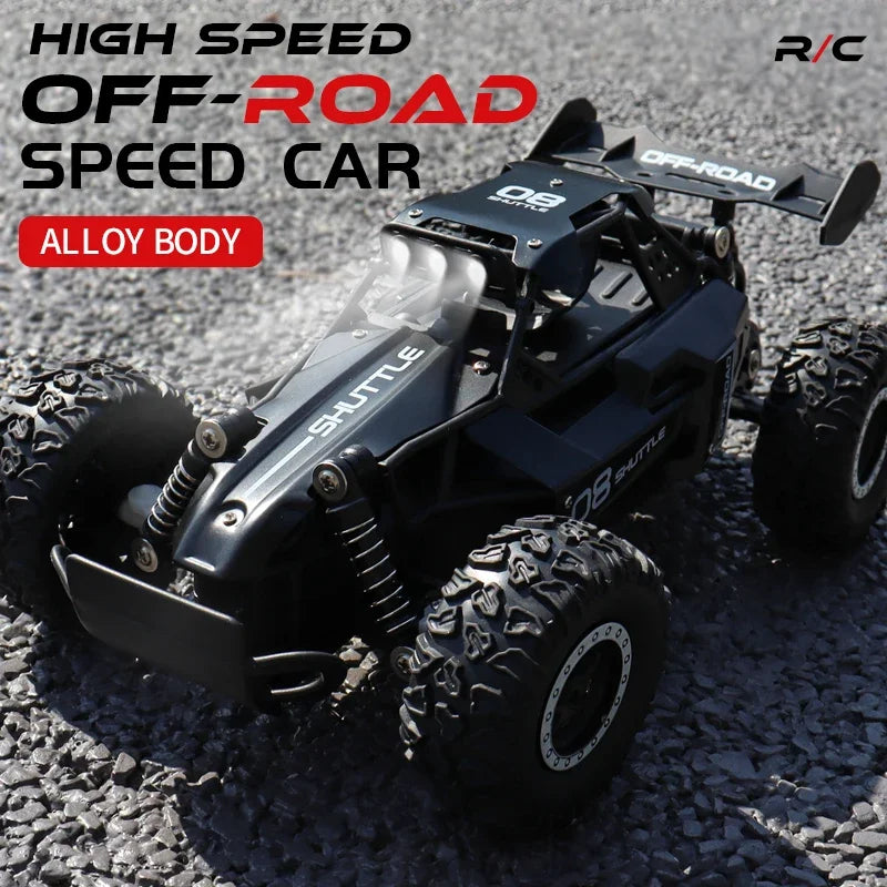 Novo RC Car 1:16 - 2WD com LED 2.4G 20KM/H