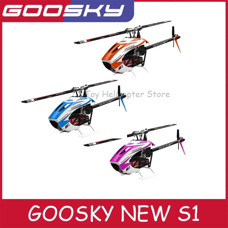 Goosky S1 – Helicóptero RC 3D de Alta Performance