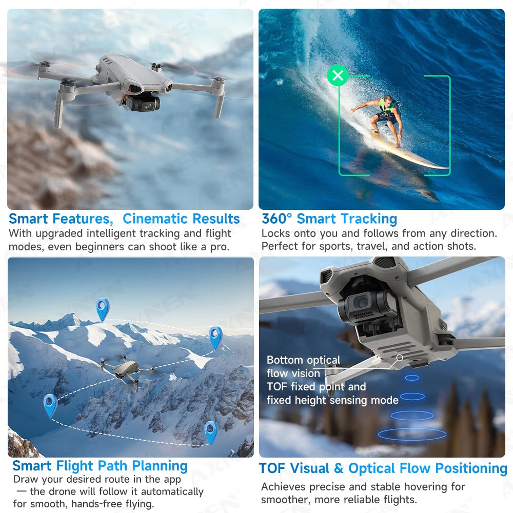 Drone XINLIN XIL 017 – Versão 4K • GPS • Gimbal 3 Eixos • Alcance 10 km • 35 min de voo • 249g