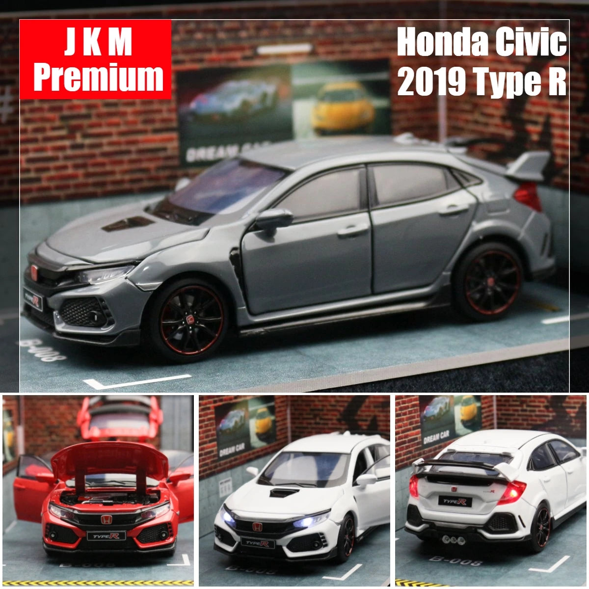 Honda Civic Type R, Escala 1:32.