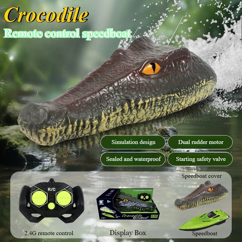 Barco RC de Alta Velocidade com Controle Remoto