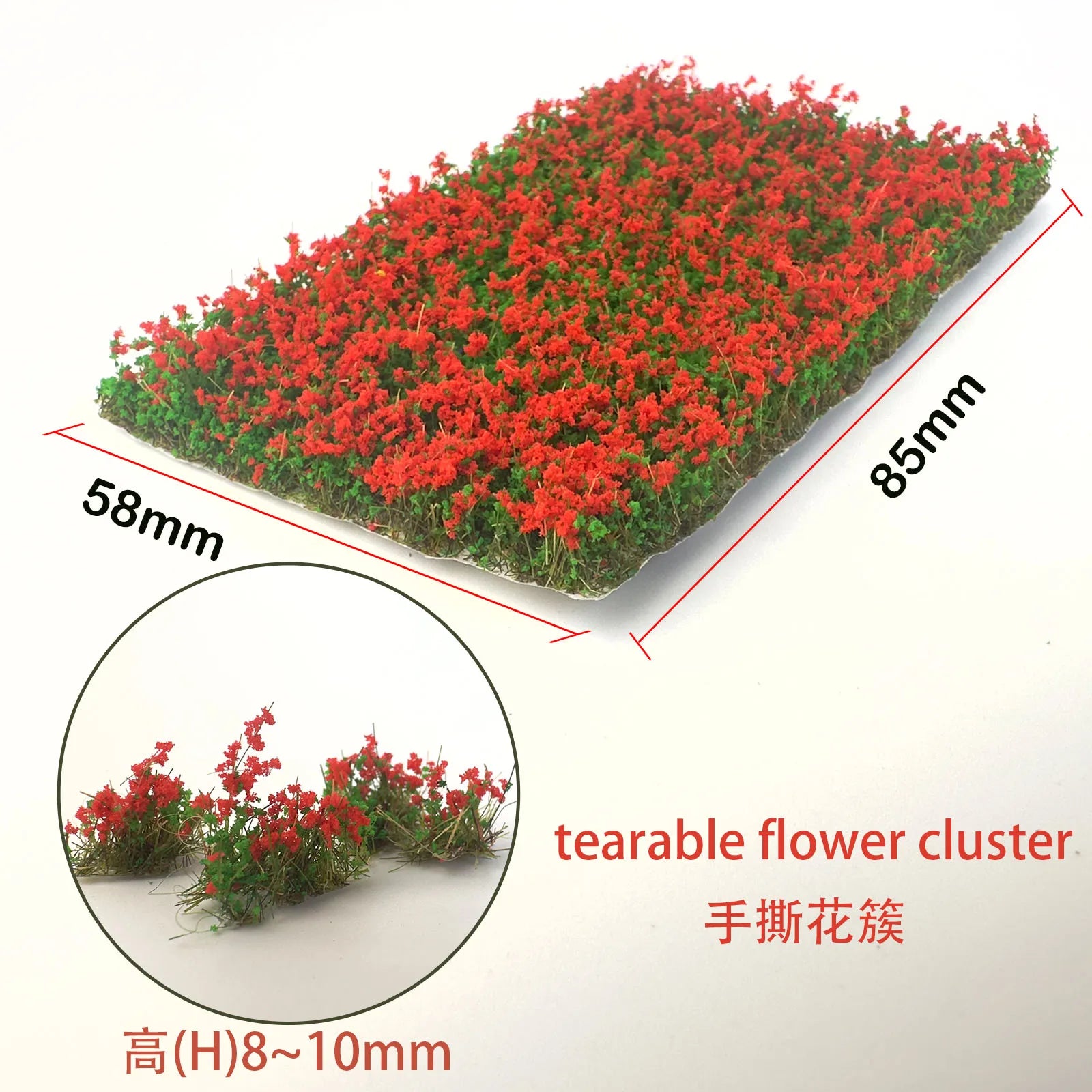 Grama Estática / Modelismo / Cenário / Diorama de 8 a 16 mm.