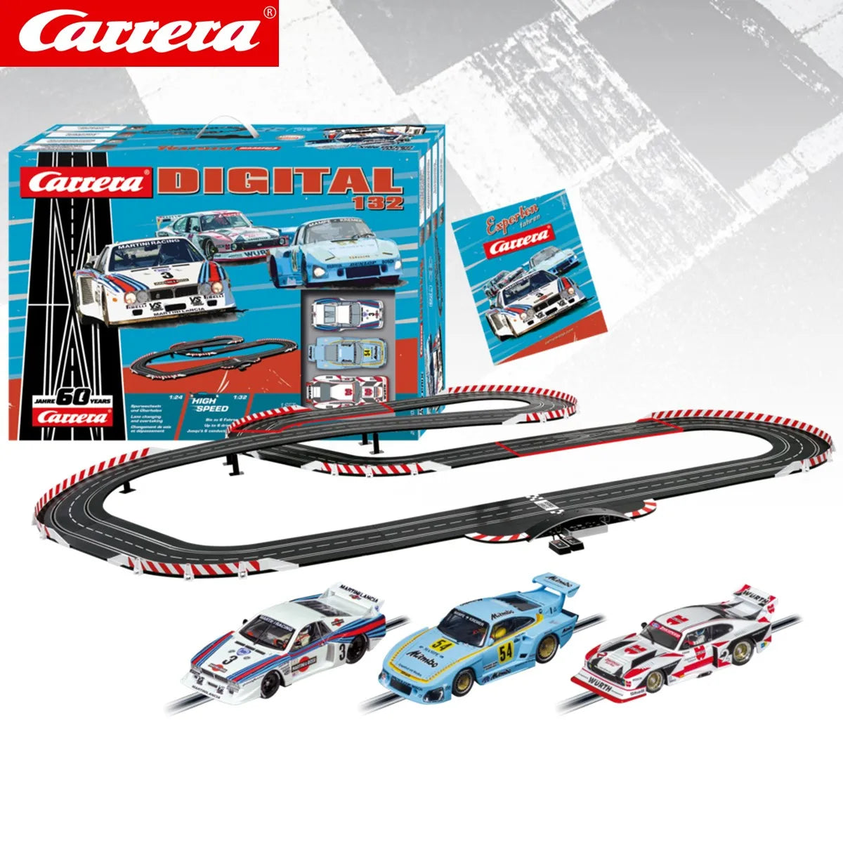 Autorama Carrera Slot Car Digital 132 - Conjunto Completo