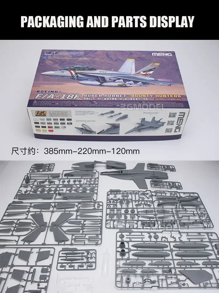 Meng LS-016 – F/A-18F Super Hornet “Bounty Hunters” | Escala 1/48 - Plastimodelismo.