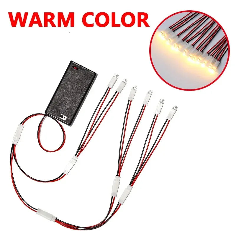 Led Beads 3V - Pequena Luz Noturna/Lâmpada - DIY Modelagem - Diorama 1 SET