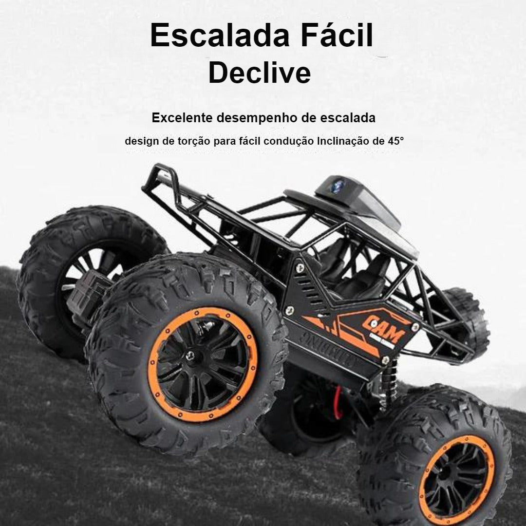 Carro de Controle Remoto com Câmera 720P