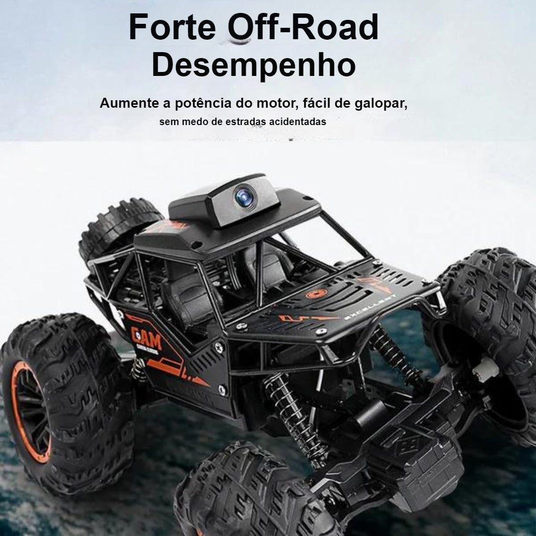 Carro de Controle Remoto com Câmera 720P