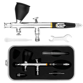 Aerógrafo de dupla ação NEOECO NCT-SJ83 Copos de fluido de 9 cc 1/3 oz