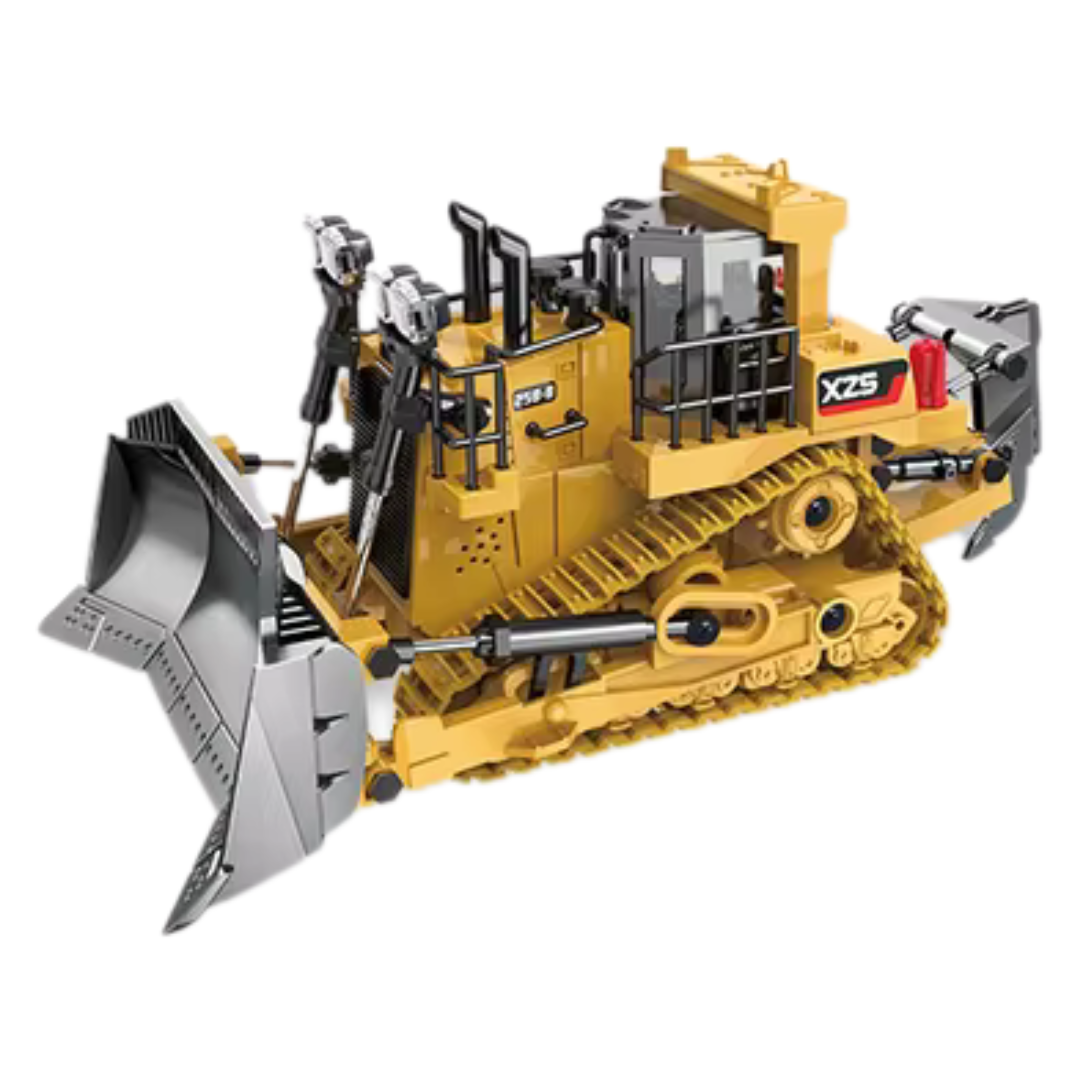 Caminhão, Escavadeira e Trator. Controle Remoto. Escala: 1:24