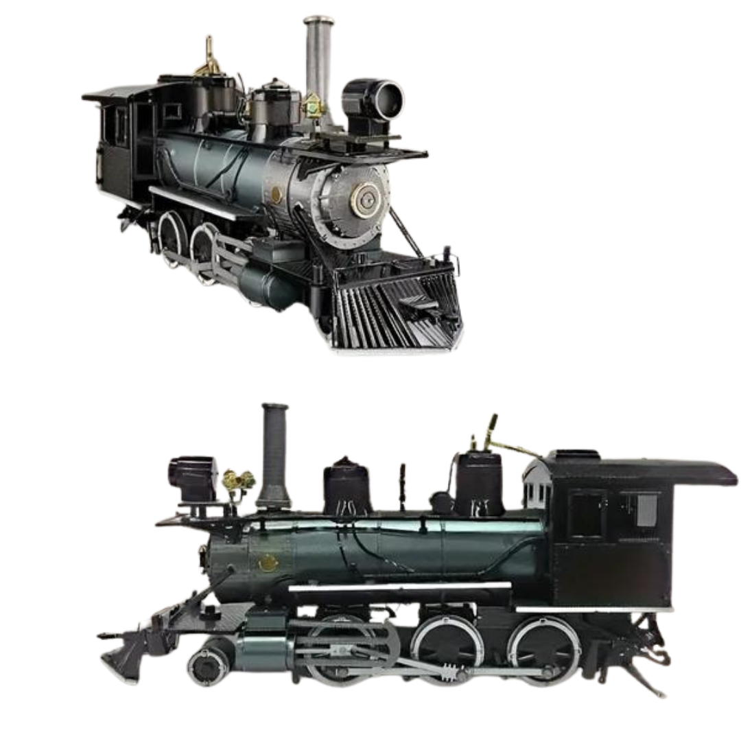 Trem de metal 3D - Tide Play Handmade