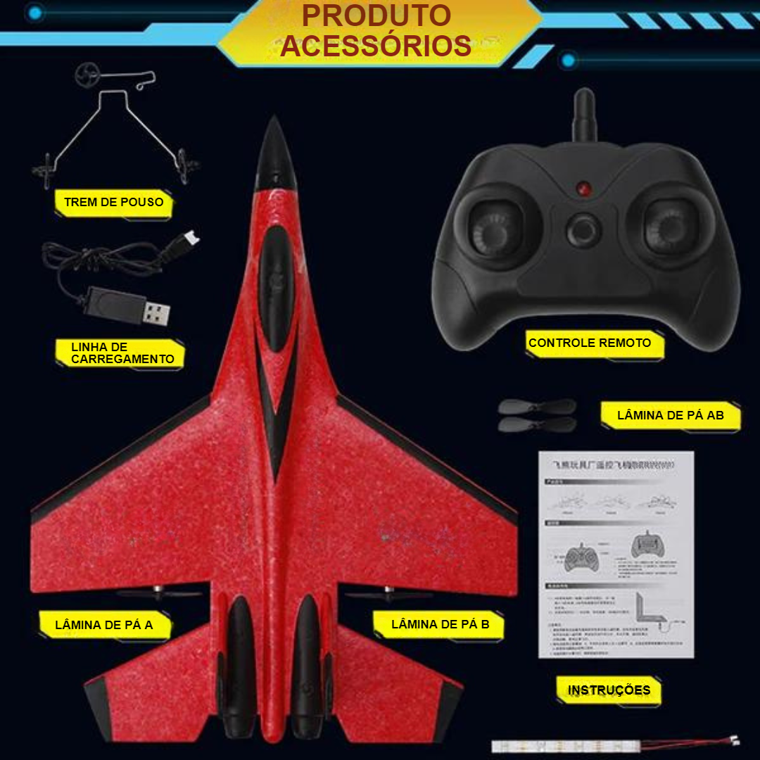 Avião de Combate de Controle Remoto, SU-35.