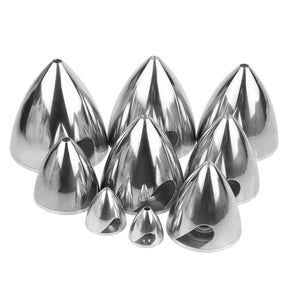 Spinner em liga de alumínio de 32 a 114 mm (1,25 a 4,5 polegadas) Para hélice de 2 pás.
