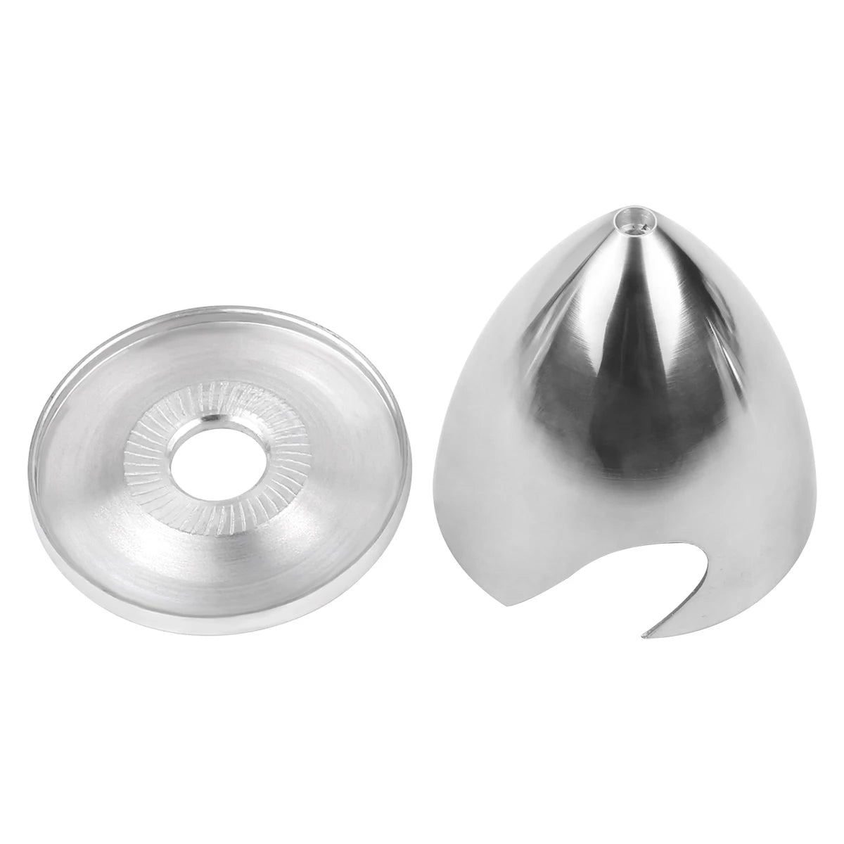 Spinner em liga de alumínio de 32 a 114 mm (1,25 a 4,5 polegadas) Para hélice de 2 pás.