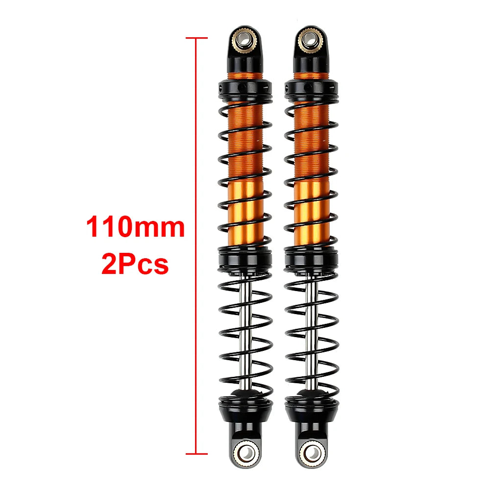 Amortecedor INJOR de Alumínio a Óleo para Carros de RC – 70/80/90/100/110/120mm.