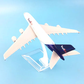 Airbus A380 FedEx Express – Modelo Diecast 1/400 (16cm) – Jason TUTU