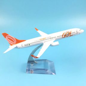 GOL Airlines Boeing 737-800 - Diecast Metal - Escala: 1/400