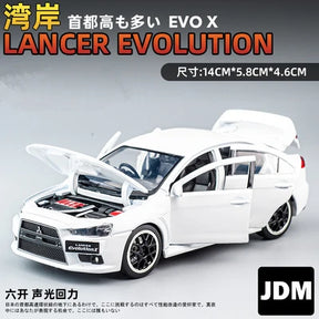 Mitsubishi Lancer Evo - Escala 1:32