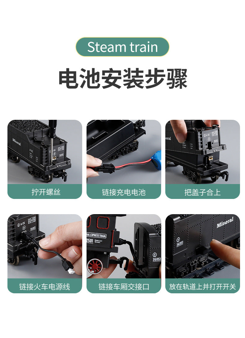 Trem a vapor retrô, Alta Velocidade.