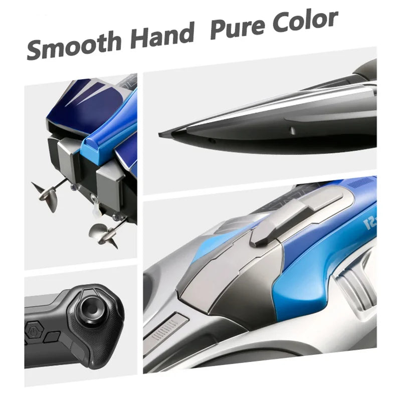 Lancha de Corrida de Alta Velocidade - Speed Racing Boat