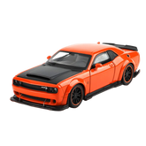Dodge Challenger SRT Hellcat Redeye V8 - Modelo Diecast em Metal Fundido - Escala: 1:32.