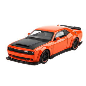 Dodge Challenger SRT Hellcat Redeye V8 - Modelo Diecast em Metal Fundido - Escala: 1:32.