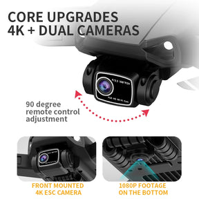 Drone Profissional 5G WIFI - GPS 4K - L900 PRO SE Oficial da LYZRC - Dobrável