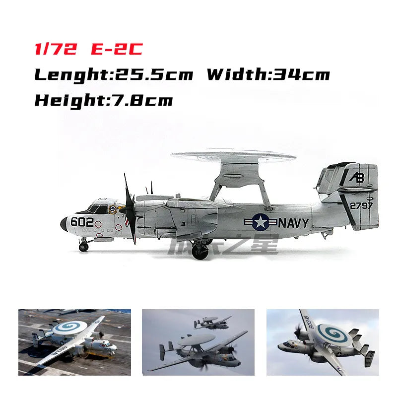 Modelo E-2C Hawkeye USA - Plastimodelismo - Escala: 1/72