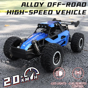 Novo RC Car 1:16 - 2WD com LED 2.4G 20KM/H