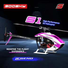 Goosky S1 – Helicóptero RC 3D de Alta Performance