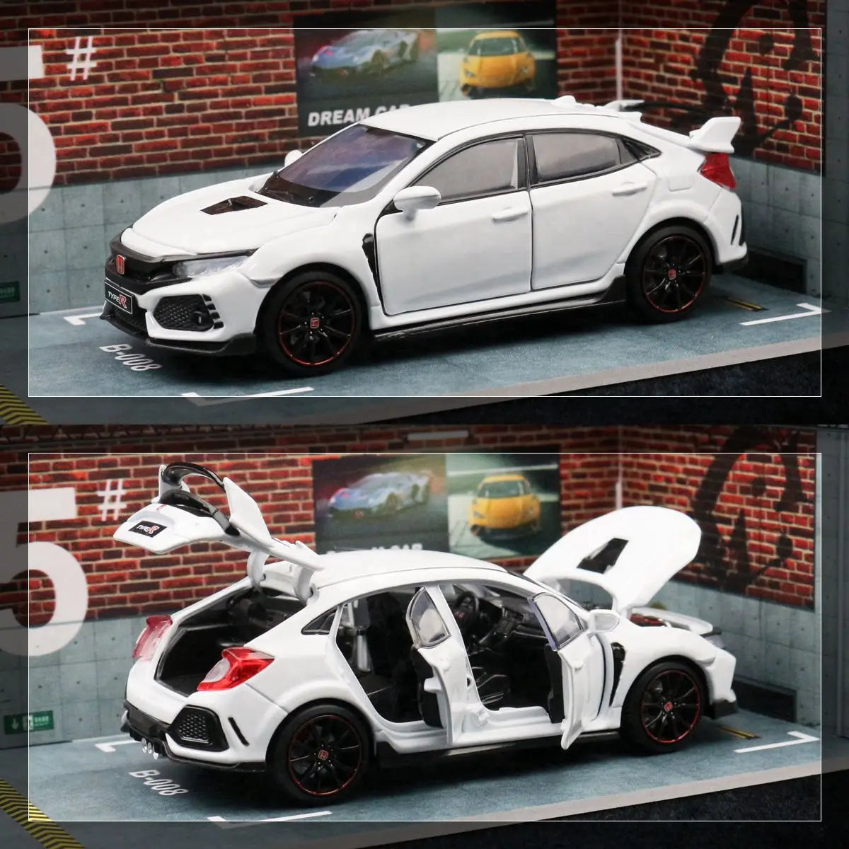 Honda Civic Type R, Escala 1:32.