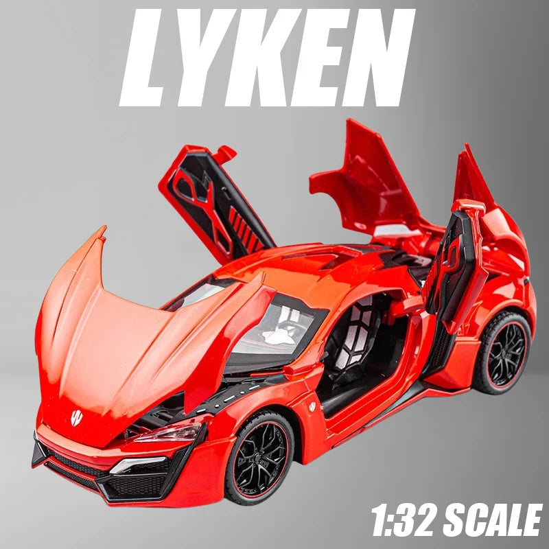 Lyken Hyper Velozes e Furiosos - Escala 1:32