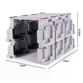 Estação Ferroviária Urbana Plataforma / Semáforo / Caverna / Viaduto / Trilhos Retos e Curvos.