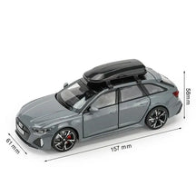 Audi RS6 com Som e Luzes - Escala: 1:32 Die Cast