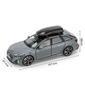 Audi RS6 com Som e Luzes - Escala: 1:32 Die Cast