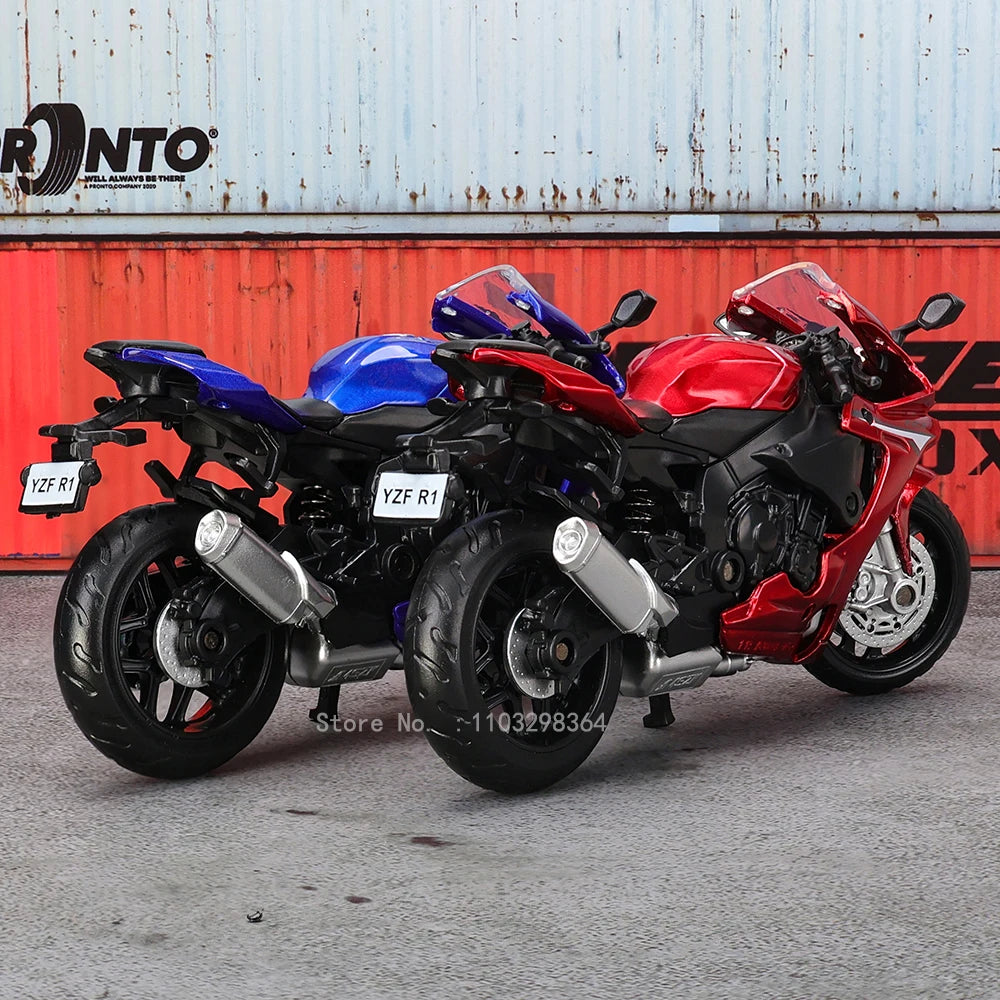 Yamaha YZF-R1M - Escala 1:18