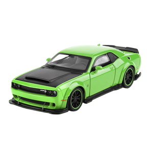 Dodge Challenger SRT Hellcat Redeye V8 - Modelo Diecast em Metal Fundido - Escala: 1:32.