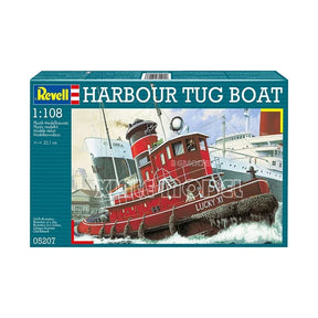 REBOCADOR PORTUÁRIO “HARBOR TUG BOAT – LUCKY XI” Revell • Escala 1/108 • Kit de Plastimodelismo Naval