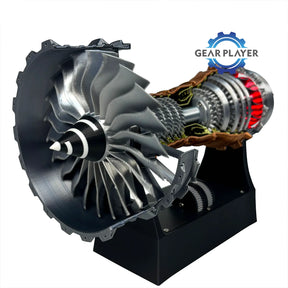 Motor Super Turbofan - Motor sem escovas - Função Ventilador elétrico de alto desempenho.