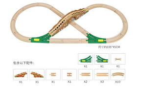 NOVO - Acessórios de Trilhos de Trem ferroviário - Compatível com todas as marcas trens.