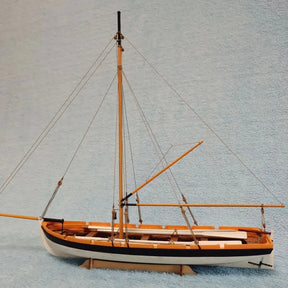 Modelo Clássico Skiff - Kit de Modelo Barco à Vela em Madeira – Escala 1:35