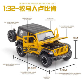 Jeep Wrangler - Escala 1:32
