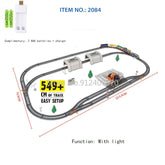 Trem Elétrico Alta Velocidade - Trilhos Harmony Rail para Montar DIY.