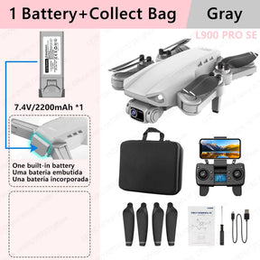 Drone Profissional 5G WIFI - GPS 4K - L900 PRO SE Oficial da LYZRC - Dobrável